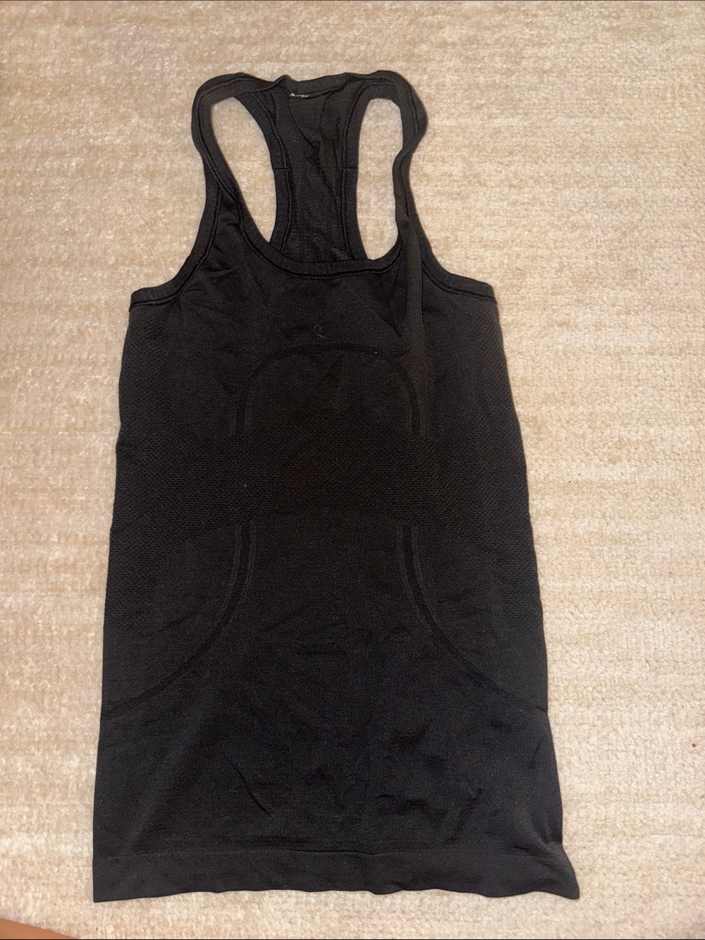 lululemon athletica Black Racerback Tank
